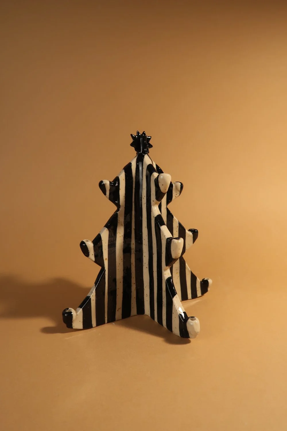 Bäumchen Kerzenhalter gestreift