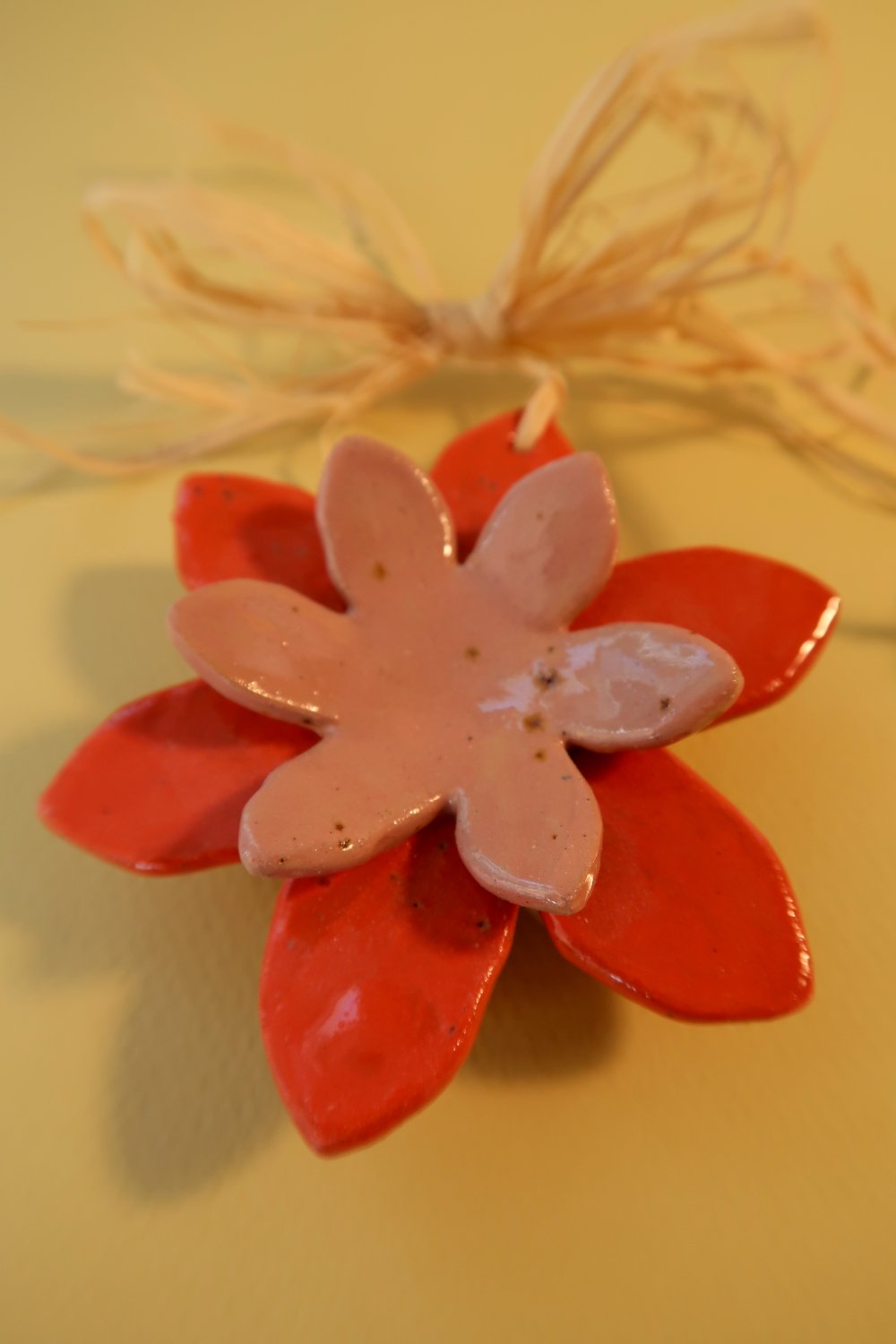 Weihnachtsstern rosarot