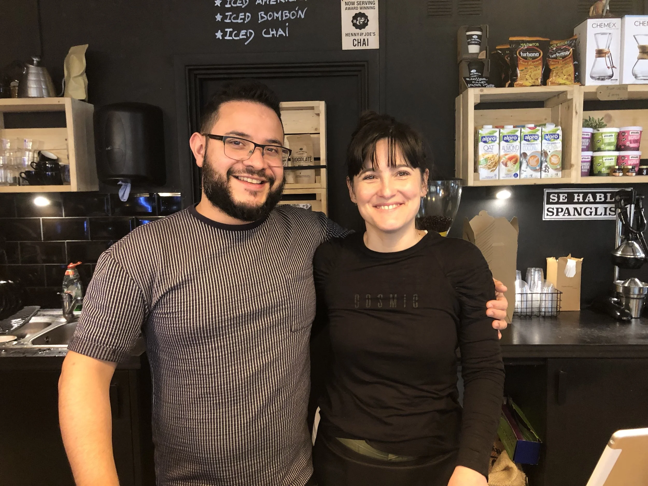Jhampoll & Veronica one year on @ The Colombian Company, Bath.