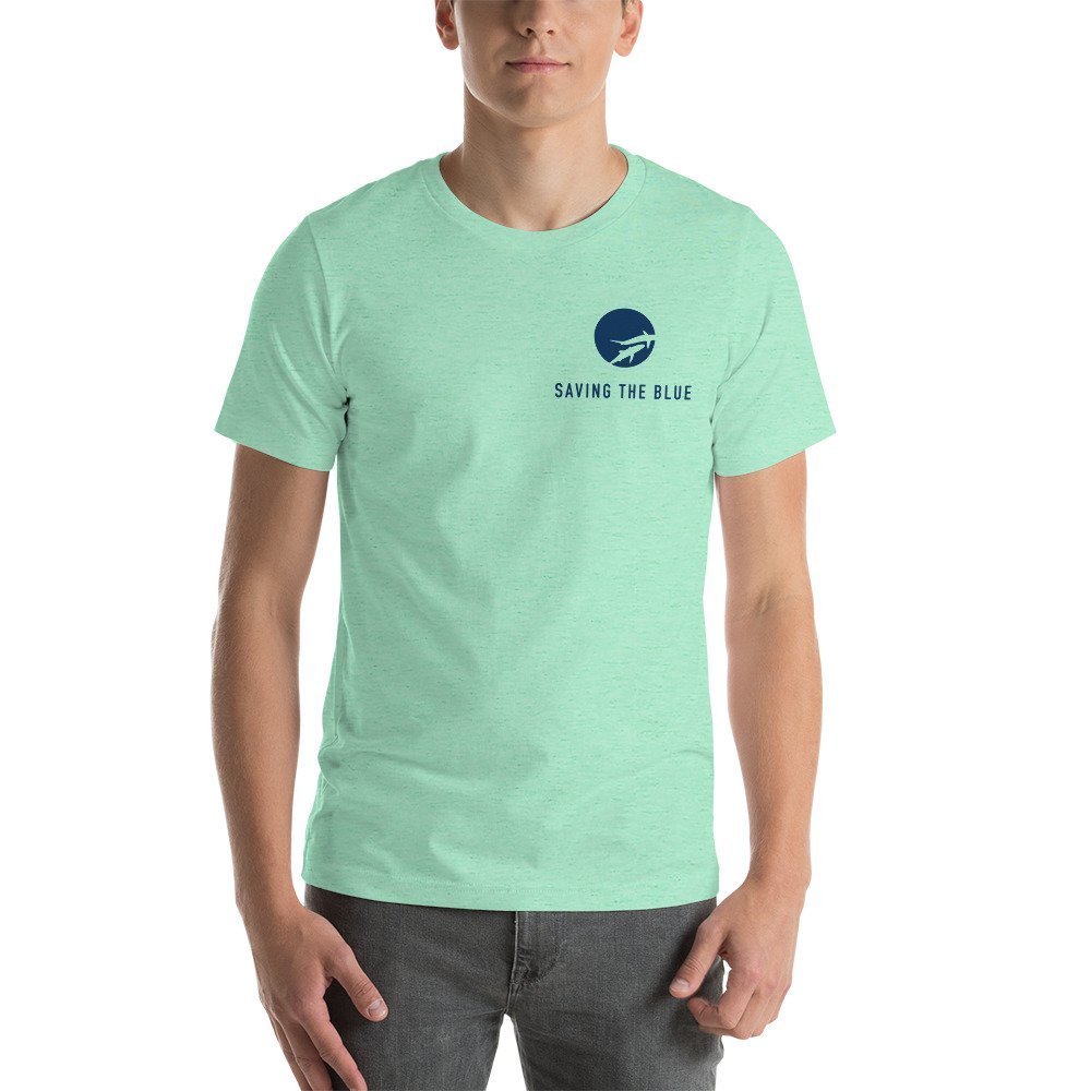 saving the blue - shark - sharks - shark research - marine biology - hammerhead - 501c3 - not for profit - shark clothing - shark t-shirt - nonprofit - shark week