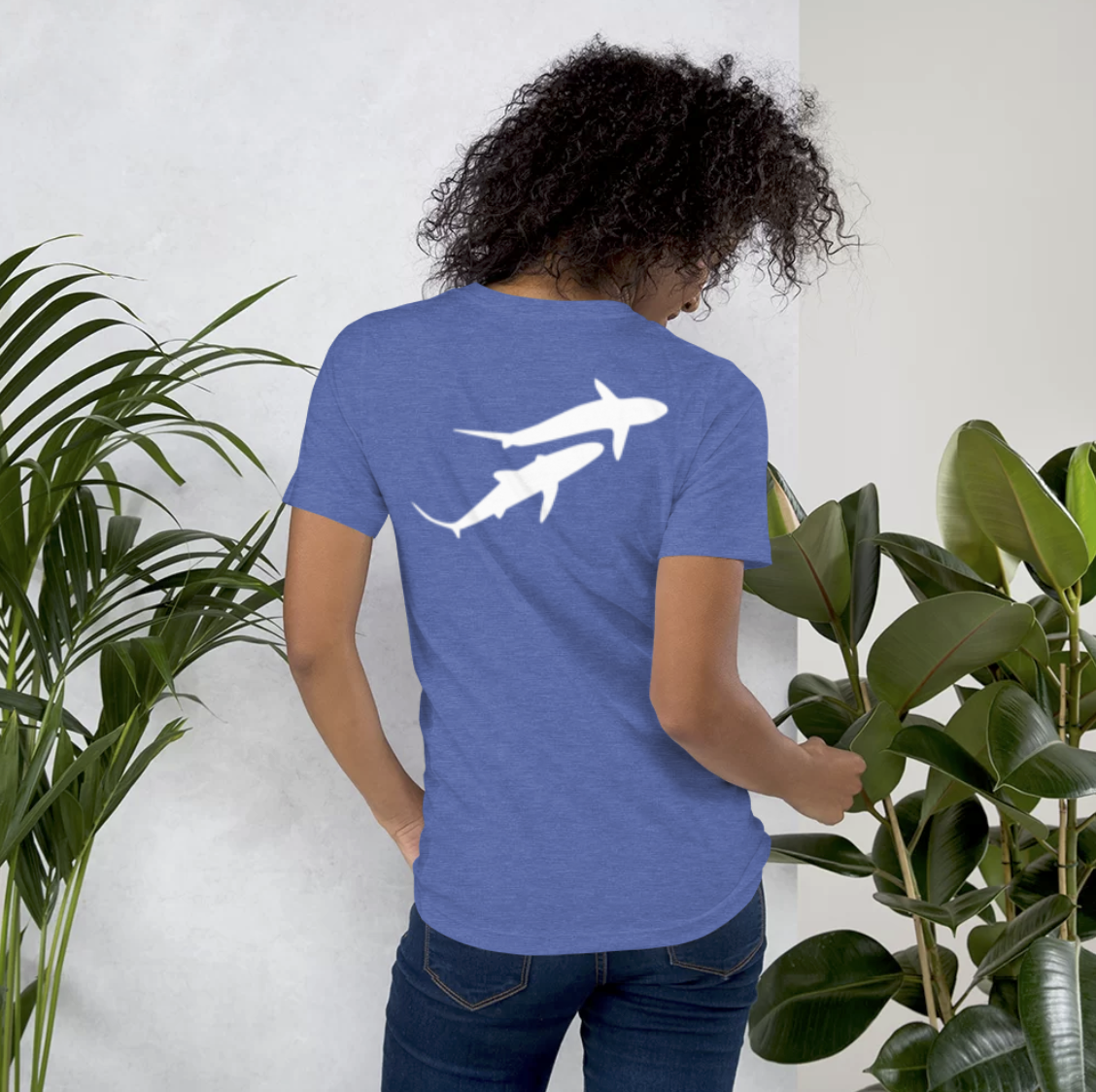saving the blue - shark - sharks - shark research - marine biology - hammerhead - 501c3 - not for profit - shark clothing - shark t-shirt - nonprofit - shark week