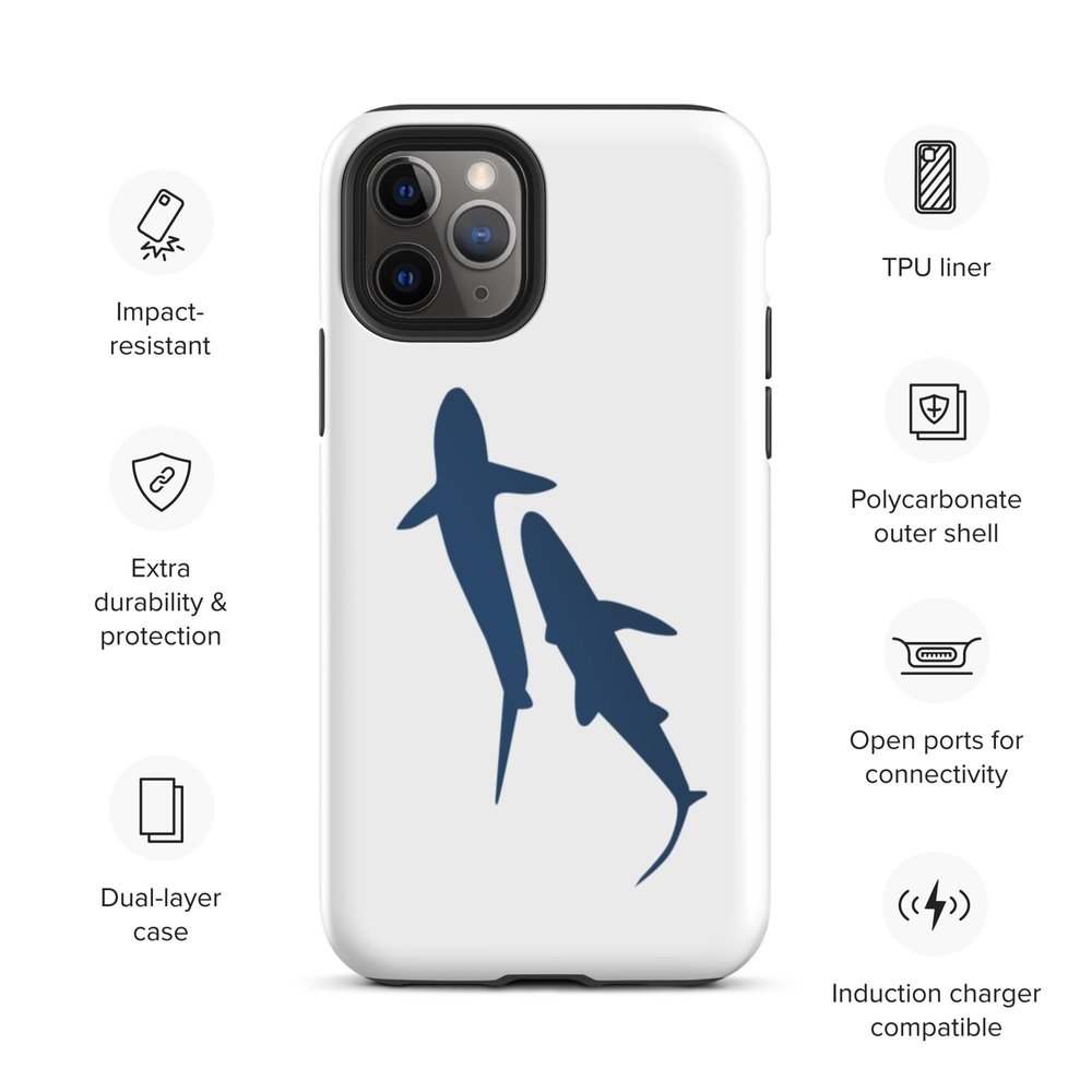 Shark - iPhone Case Saving the Blue Shark - iPhone Case Saving the Blue
