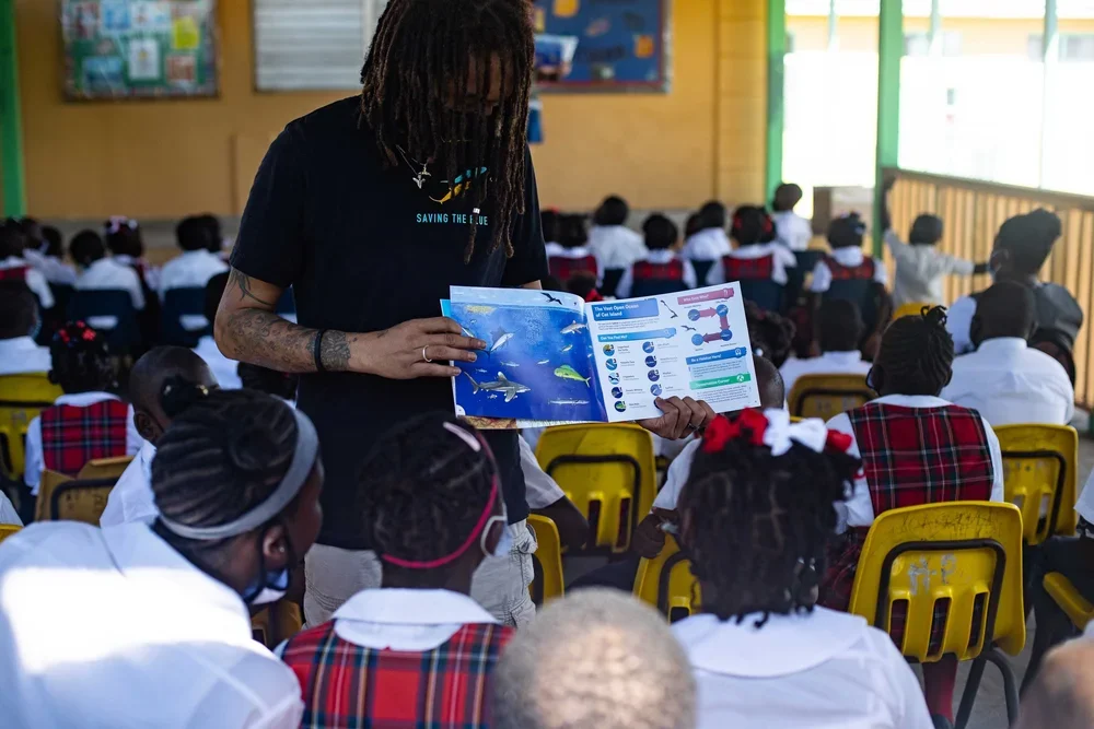 Saving+the+Blue+-+Annie+Guttridge+-+Madeine+St+Clair+-+Nonprofit+-+The+Bahamas+-+Andros+Island+-+Research+-+Marine+Biology+-+Shark+-+Sharks+-+School+Visit+-+Sawfish+-+Outreach+-+Educate+-+Education (1).webp