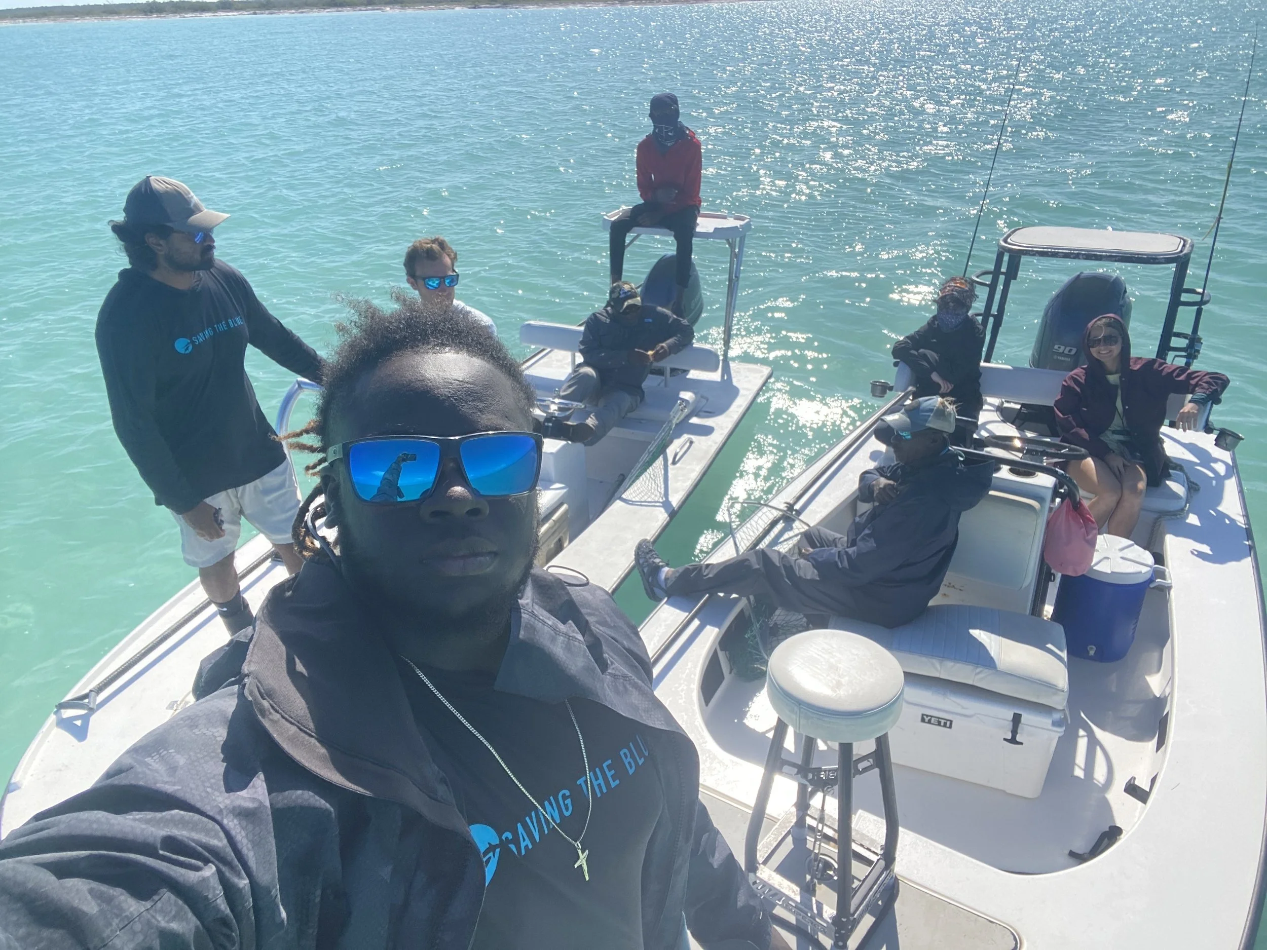 Saving the Blue - 501 c 3 - Nonprofit - Sharks - Shark - Shark Tag - Shark Tagging - Marine Biology - Shark Research - Bahamas - Florida - Shark Researcher - Beach Clean - Shark Nonprofit - Help Sharks - Save Sharks - Hammerhead - Sawfish - Tiger