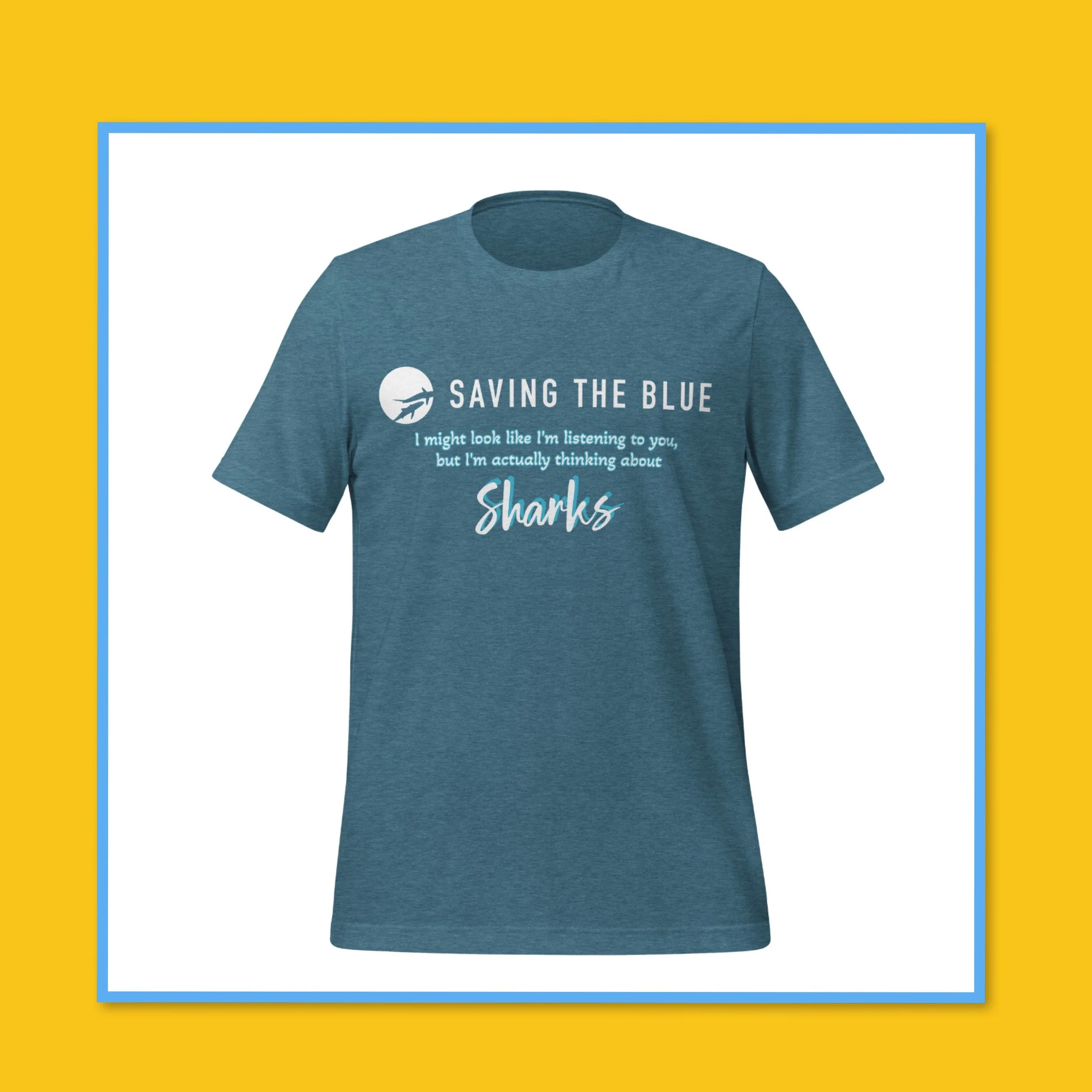 Shark Week - Shark Week 2025 - Saving the Blue - Dr Tristan Guttridge  - Shark Diving - Shark - Sharks - Florida - Shark Show - Shark TV - Shark Clothing - Shark Apparel - T-shirt - Tee - Hat - I Love Sharks