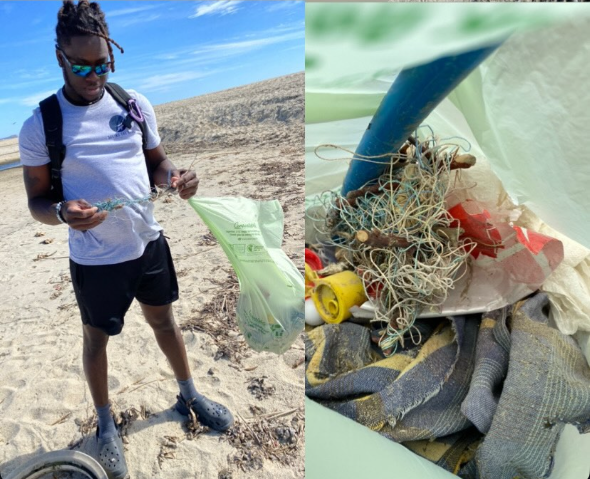 Saving the Blue - 501 c 3 - Non profit - Nonprofit - Not for Profit - Beach Clean - Clean up - Trash - Green Living - Environment  - Pollution - Plastic - Single Use - Nature - Three for the Sea - Reuse - Recycle