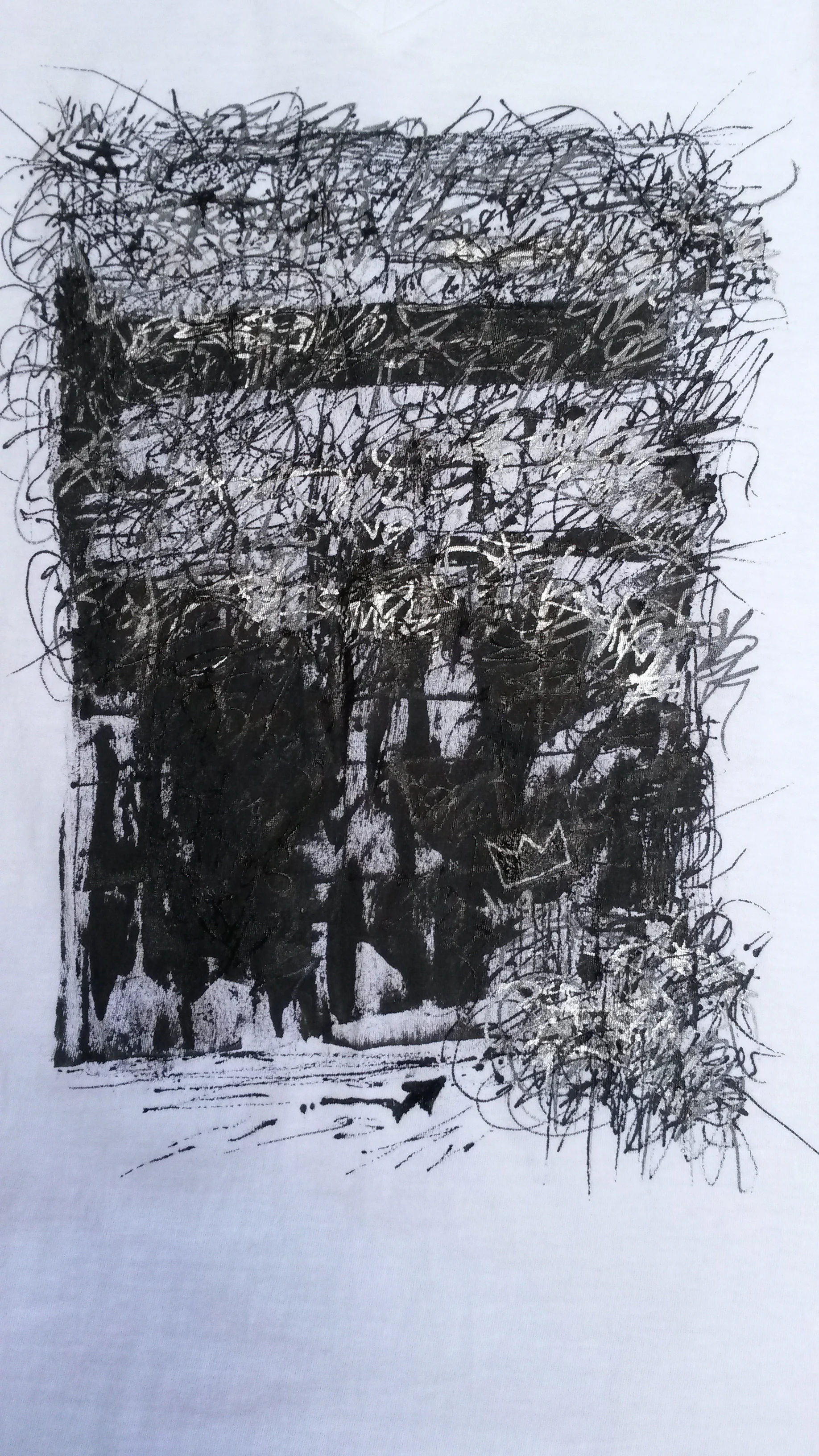 Tshirt Homme blanc "graffik" 