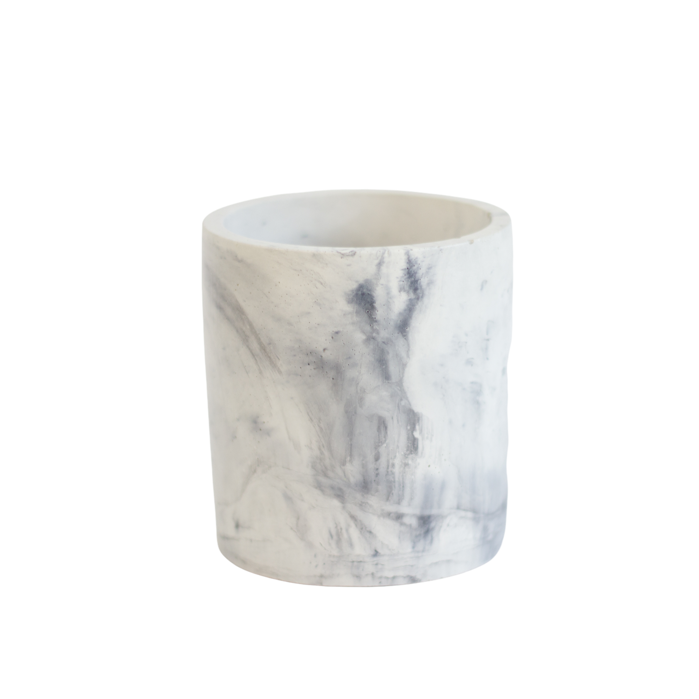 $45, large marble concrete cylinder