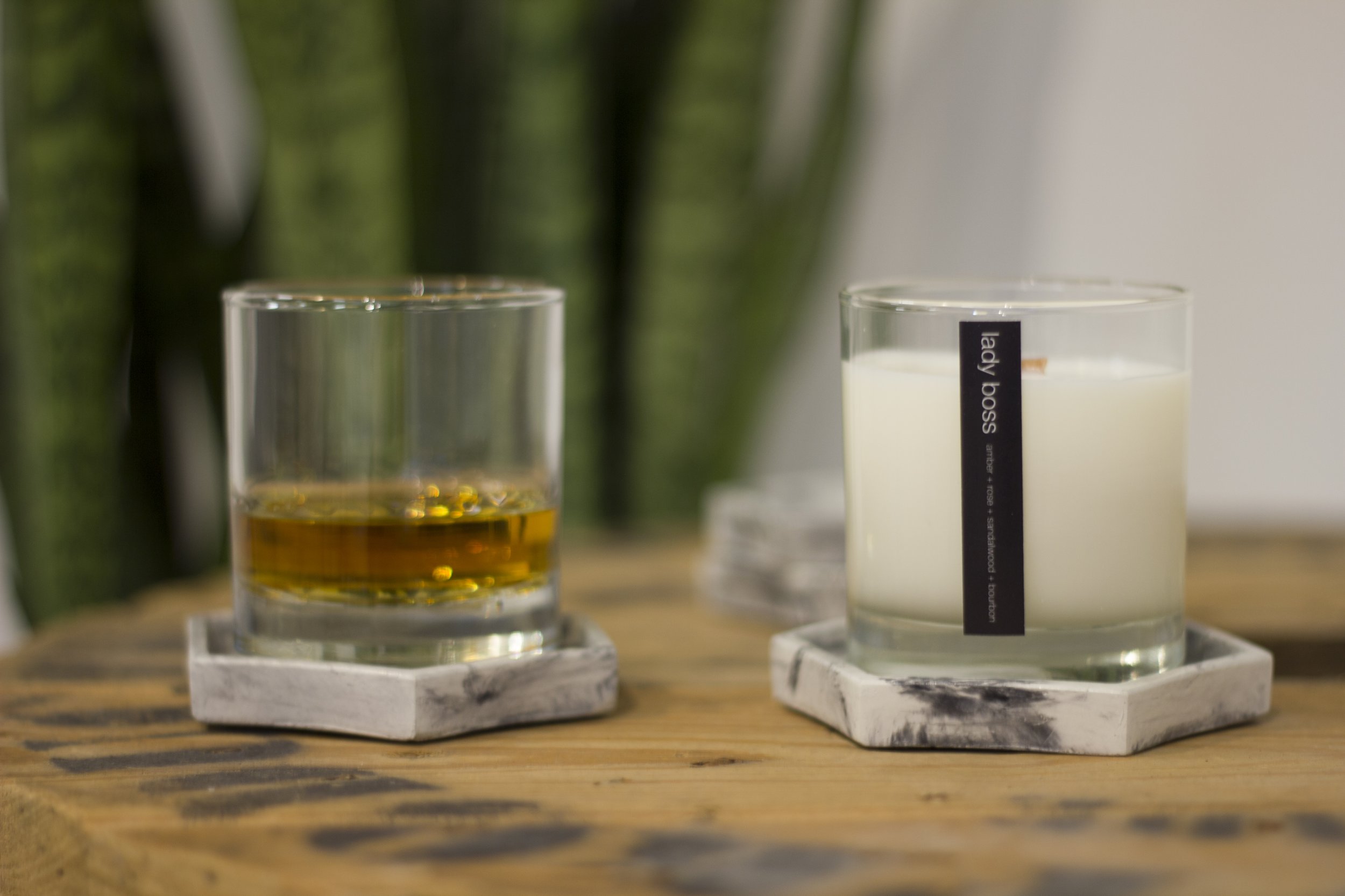 Lady Boss Whiskey Glass Candle by Sable Candle Co.jpg