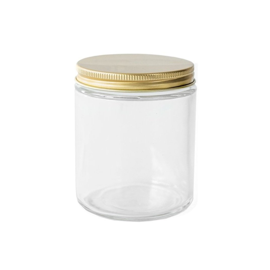 $28, gold clear jar