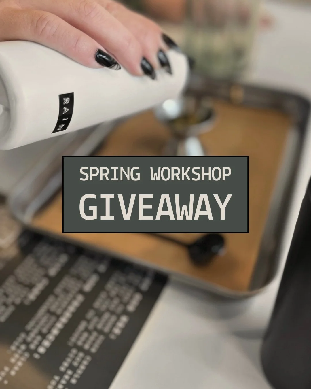 🌷WORKSHOP GIVEAWAY🌷 With our new spring workshops launching this upcoming Tuesday, we wanted to celebrate a bit... so we are giving away a free workshop for you and a friend for up to $100! 

➡️How to enter:
1. Follow us
2. Comment below with a spr