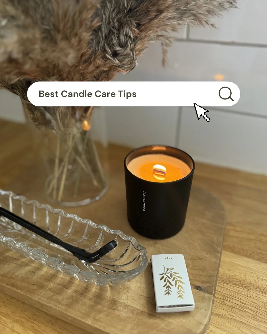 Here is our hot take on candle burning 🔥 

1.  Avoid burning your candle for short periods of time
2. Trim your wick before EVERY burn
3. Burn safely- avoid spaces with drafts and keep out of reach of children and pets!