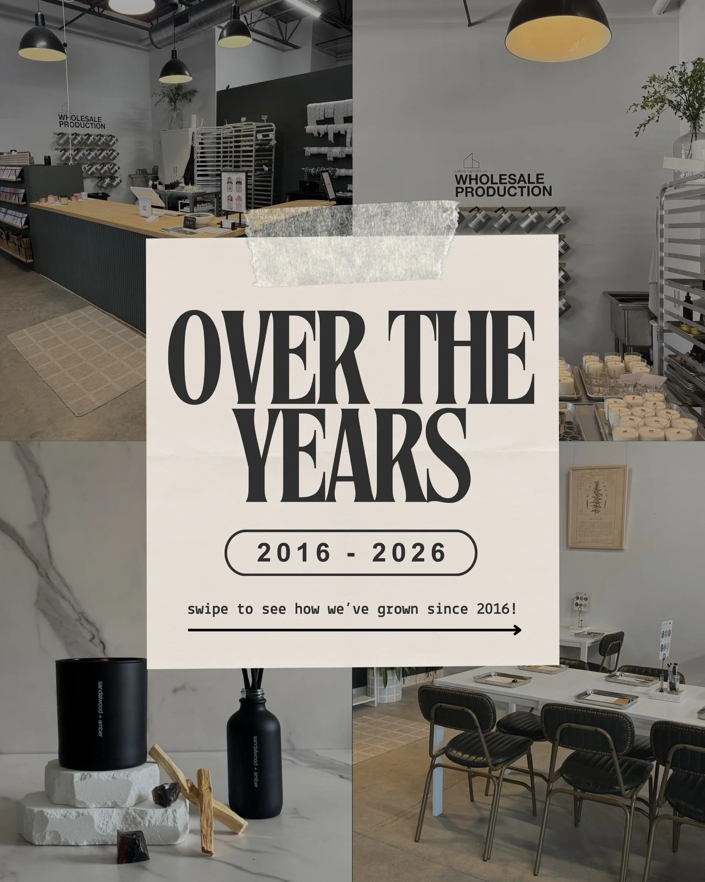 When we started Sable Candle Co. in 2016 it definitely wasn&rsquo;t perfect- in fact, it was a completely different vision than who we are today, but as we listened to you, we kept perfecting the vision we started with to become the business YOU want