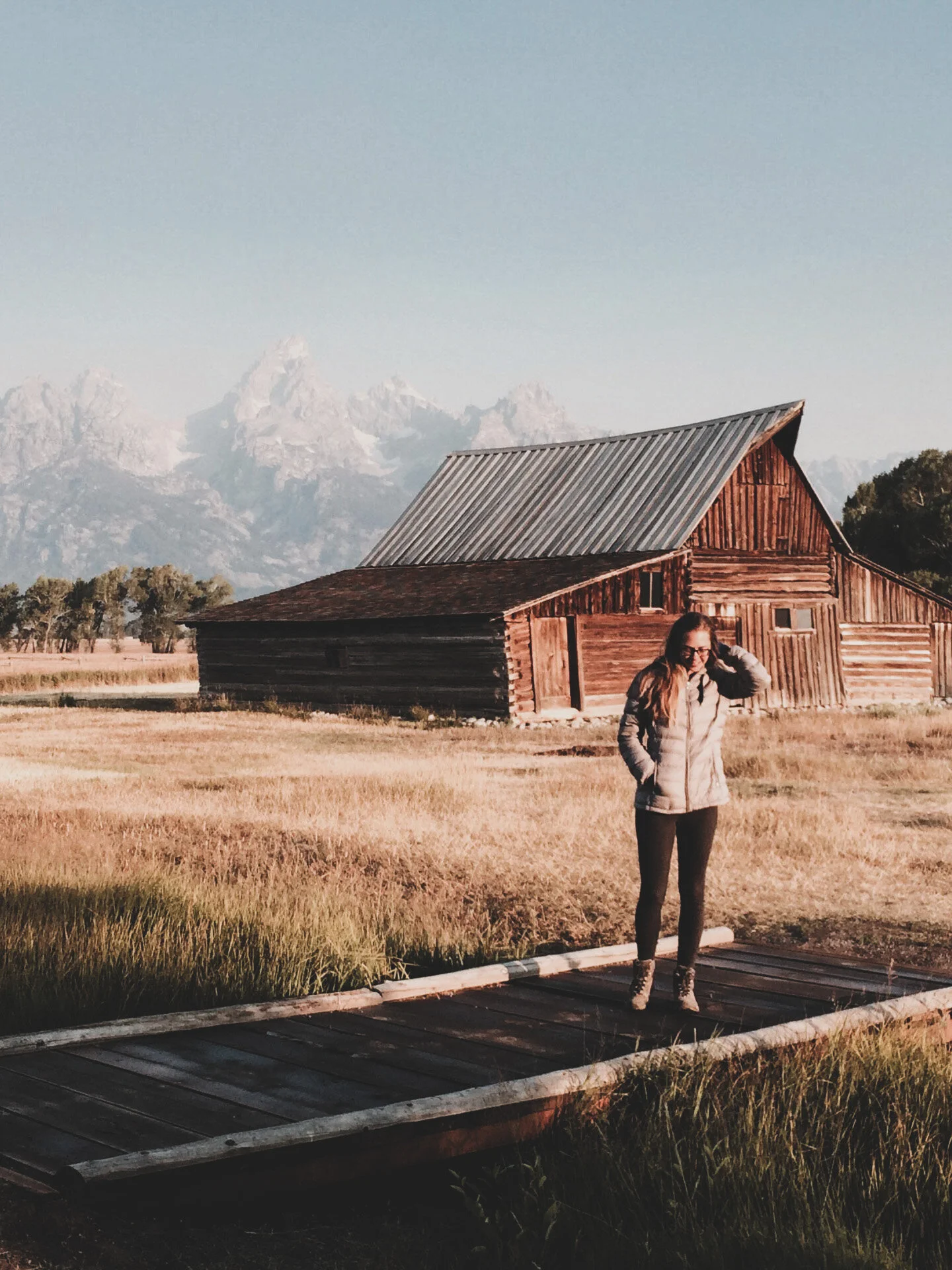 Morning light at Mormon Row