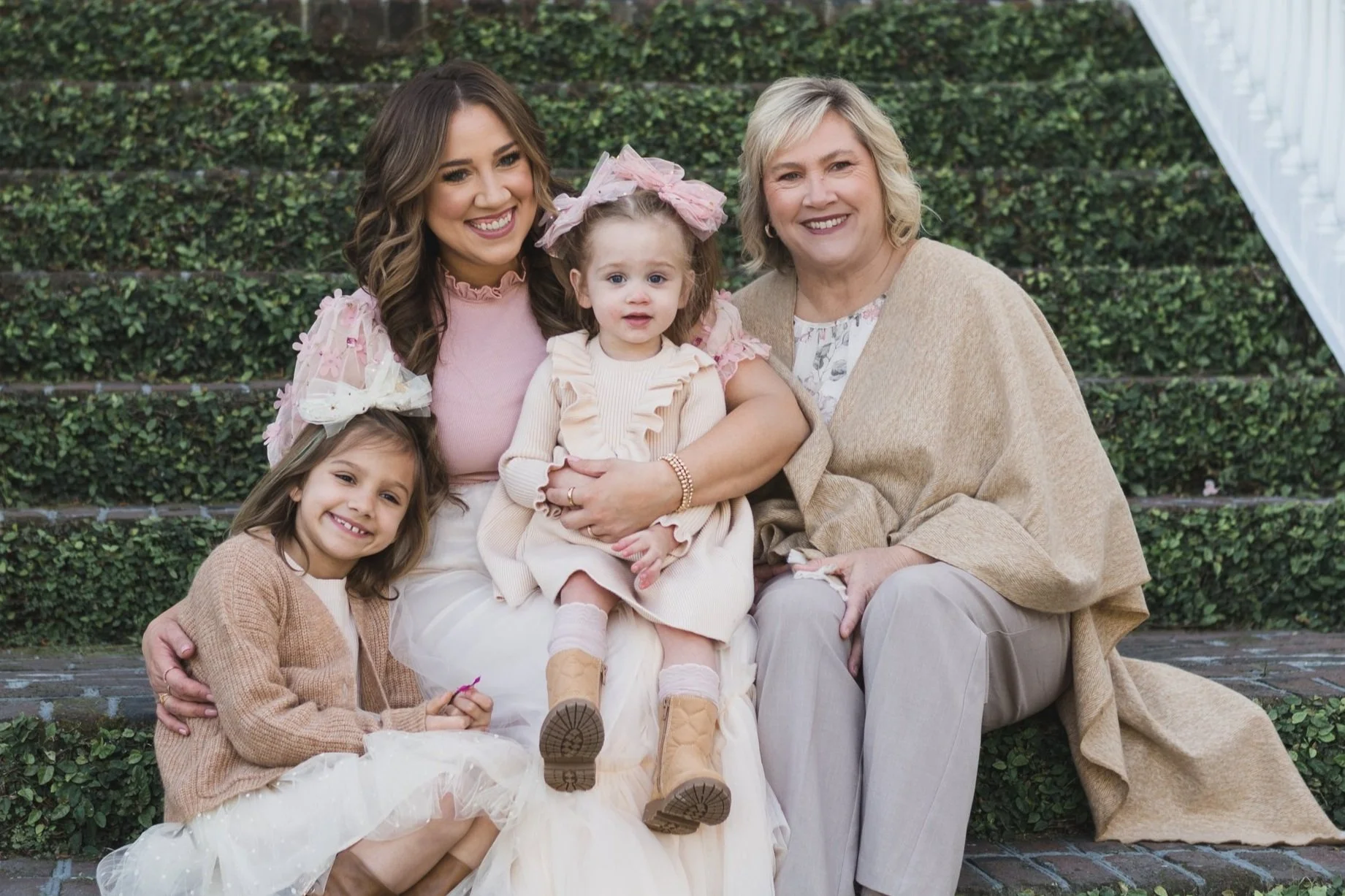 Three Generations Together at Old Wide Awake Plantation