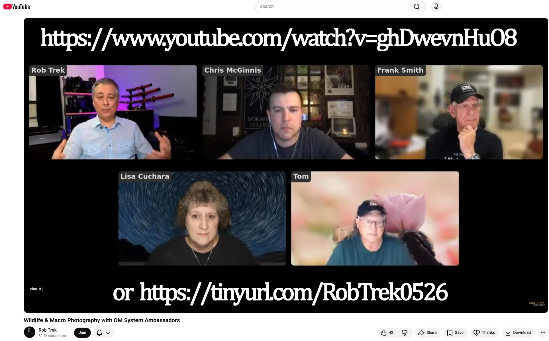 Missed it live? 
Watch it on Rob's YouTube channel