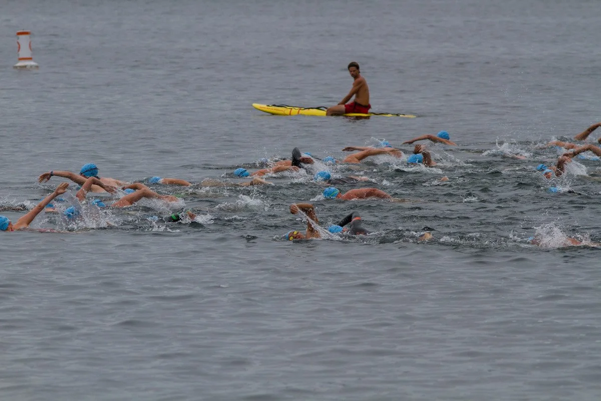 Wave 4 Swimmers (Photo by Connor Curran)