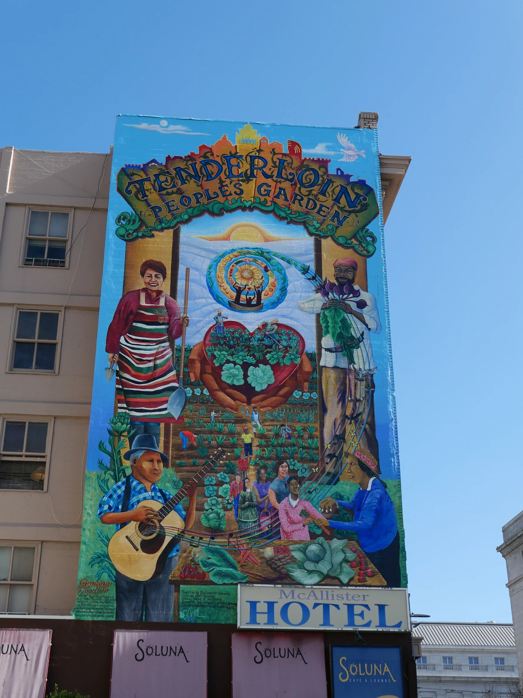  People volunteer in the garden and many use it to heal from substance abuse 