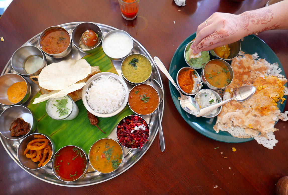 My favorite meal in India at Juggernaut restaurant!!