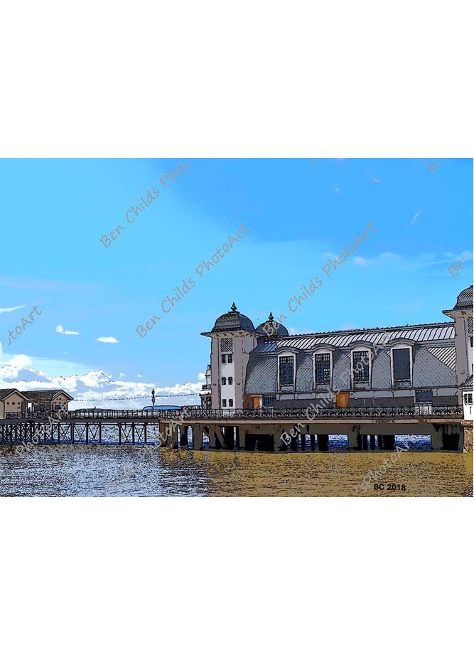Penarth Pier (from left)