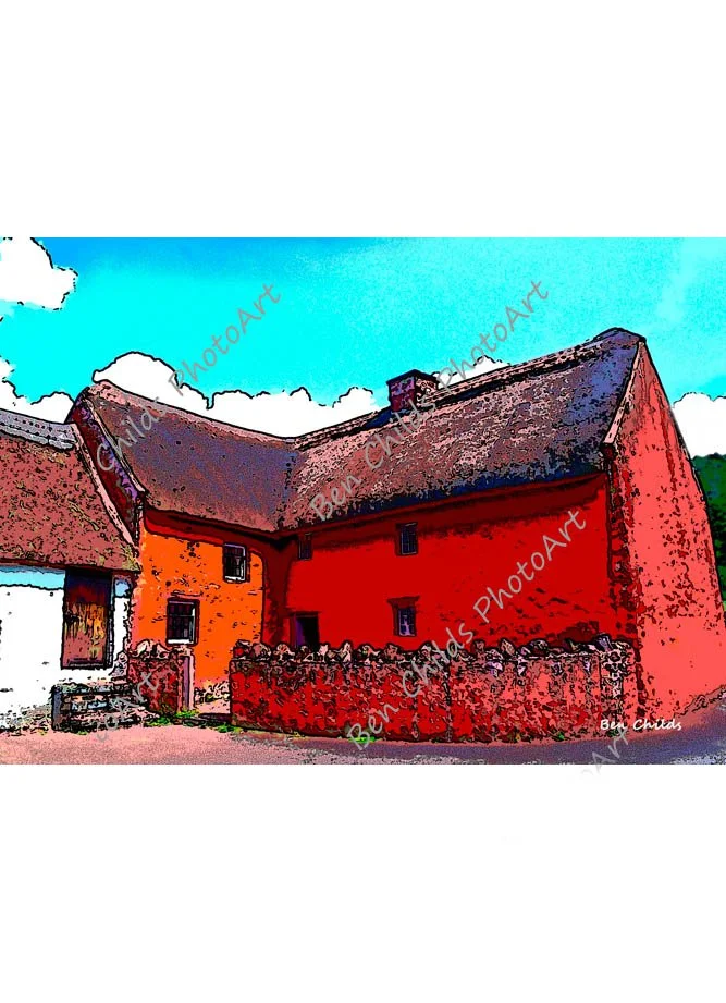 3 x Kennixton Farmhouse, with 3 x Cottage Garden