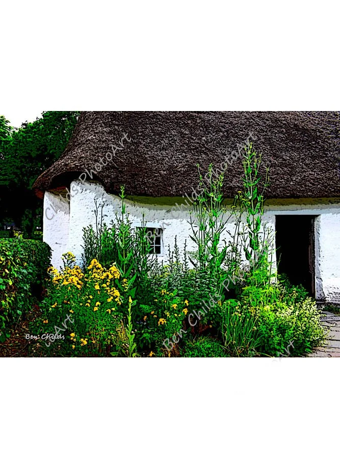 3 x Cottage Garden, St Fagans, with 3 x Kennixton Farmhouse