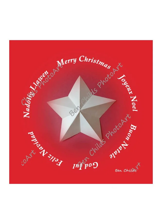 "Star" Christmas cards