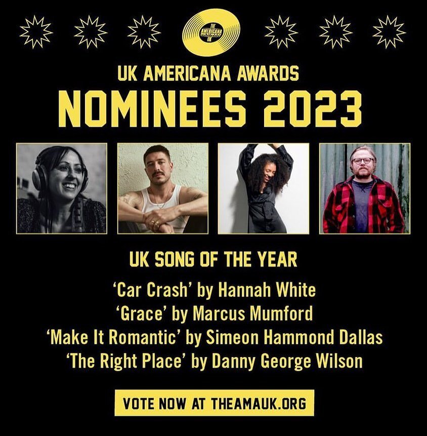 Right Place by Danny George Wilson has been nominated for U.K. Song of the Year at the 2023 Americana Awards 
.
.
.
.
#amauk #americanamusic #dannygeorgewilson #dannyandthechampionsoftheworld
