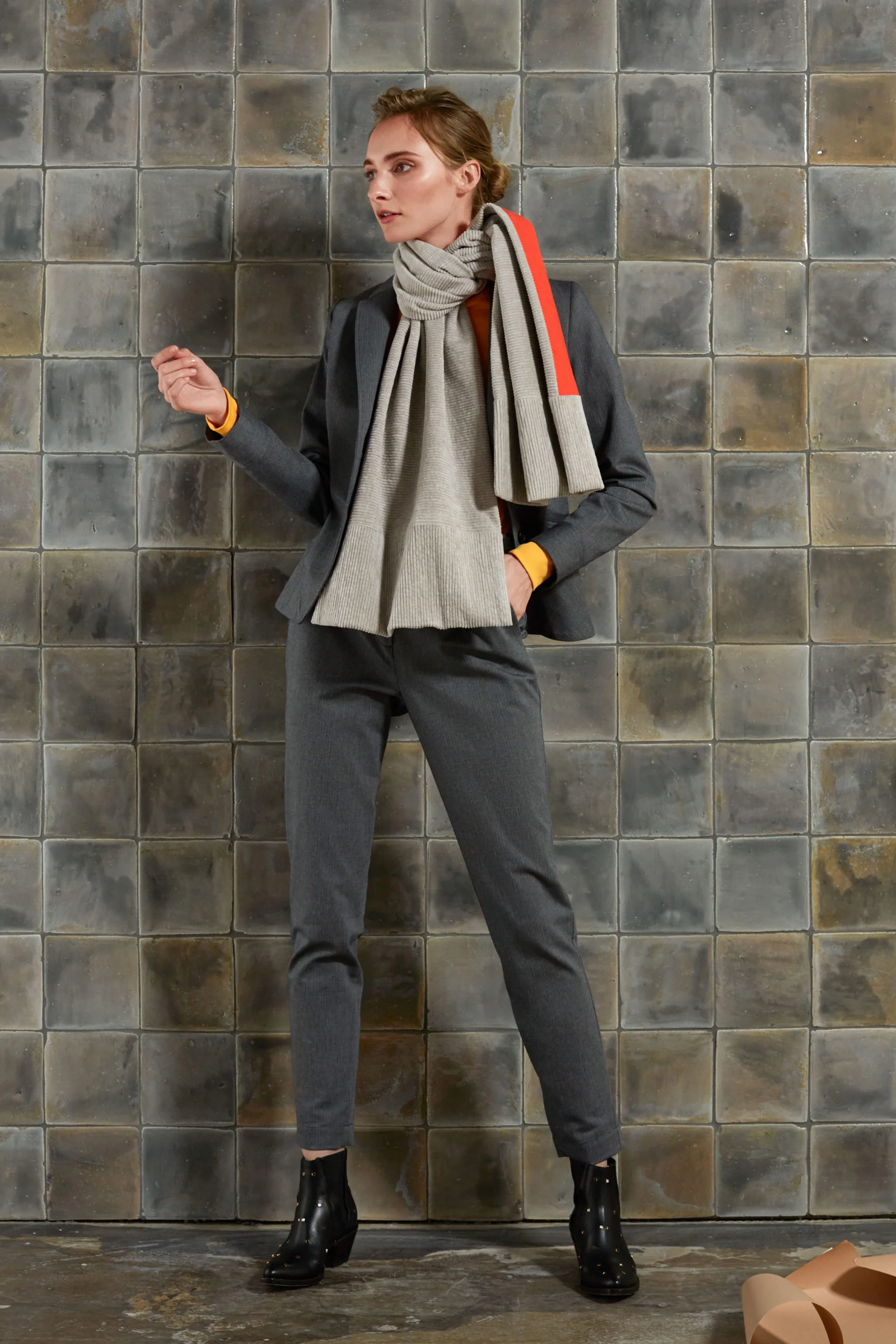 Oversized Cord-Schal