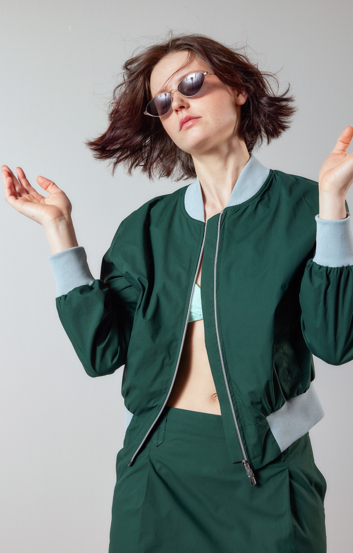 Leichter Sommerblouson, pinie