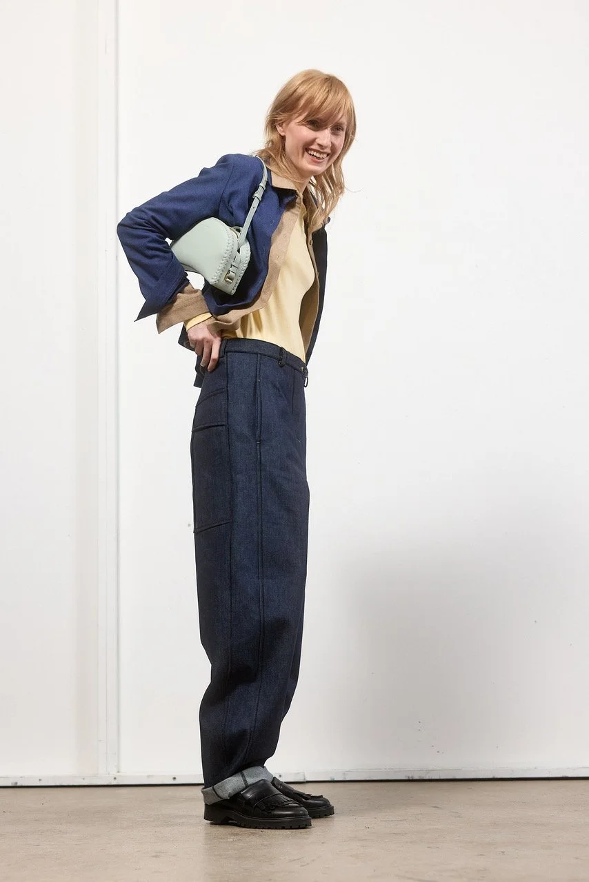 Cargostyle aus japanischem Denim, Indigo - neue Kollektion!