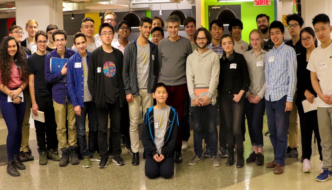 With Prof. Yoshua Bengio, Head of MILA
