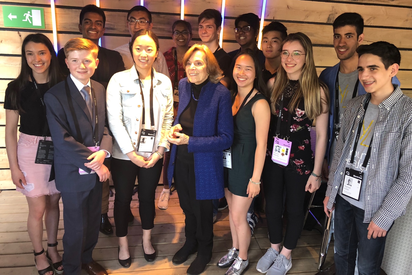 With Dr. Sylvia Earle, Chairman of Mission Blue