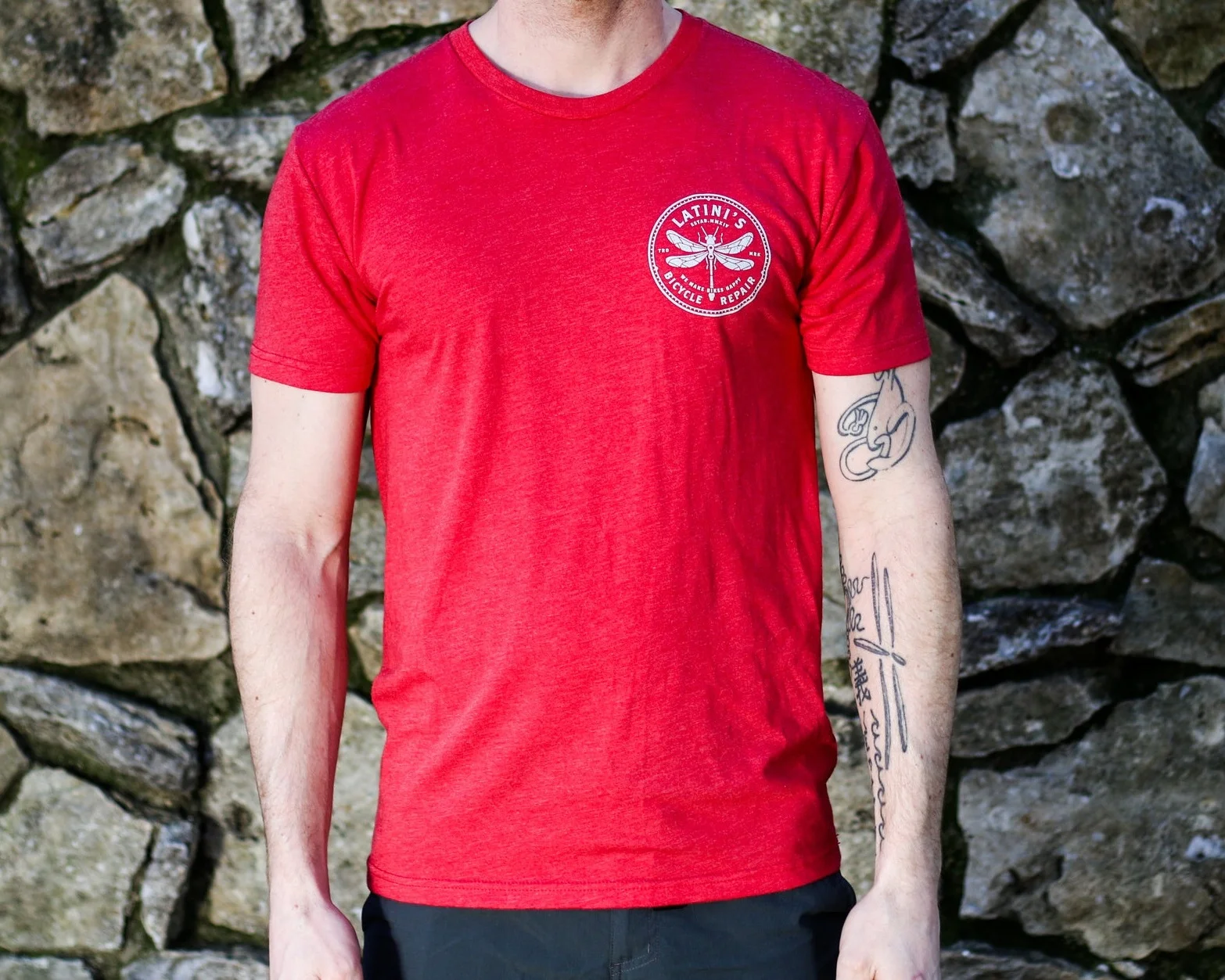 T-shirt - Vintage Red - Front