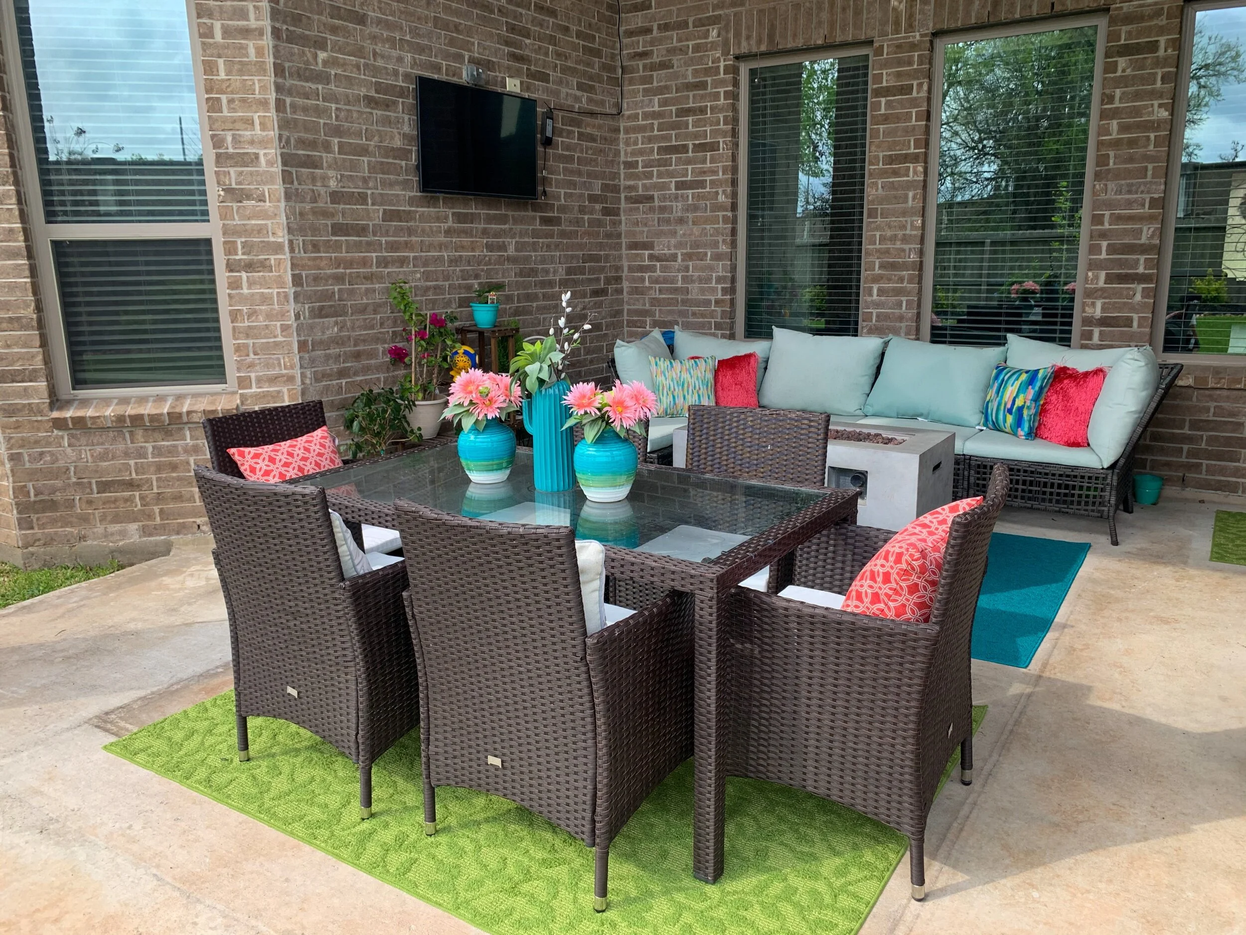 Spring Patio Refresh on a Dime