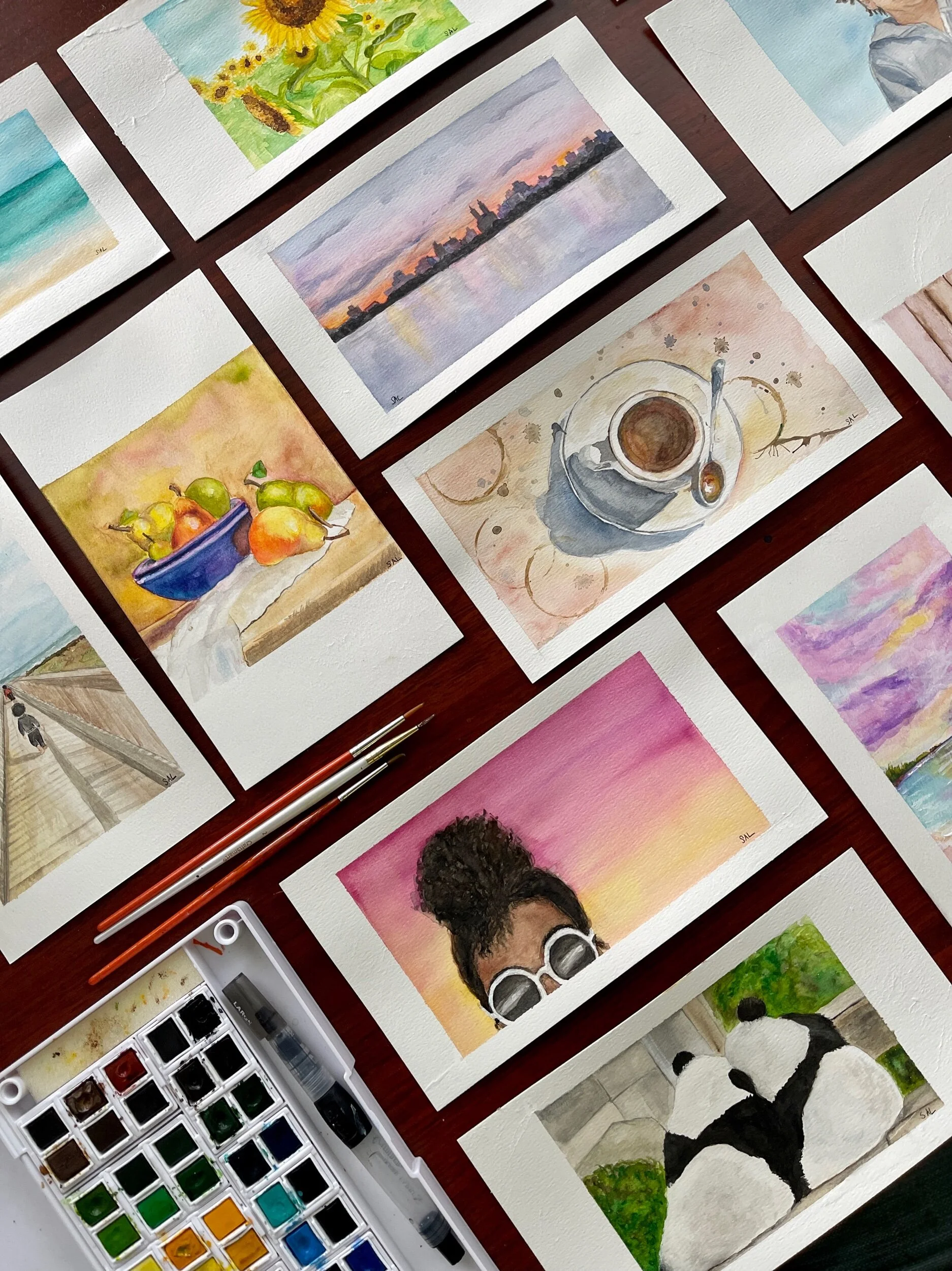 Watercolor Challenge