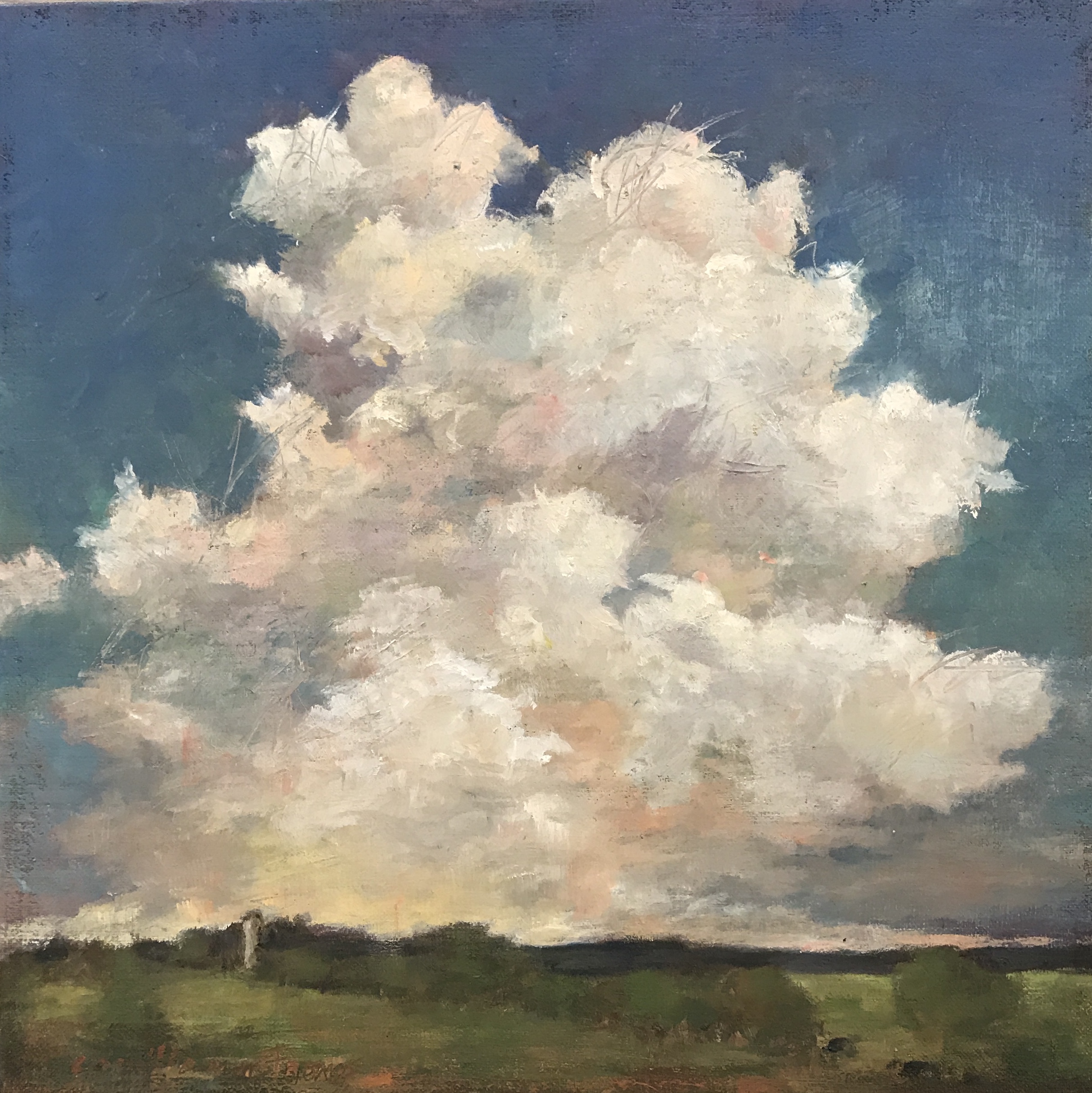 Lone Silo:oil on linen:12x12.jpg