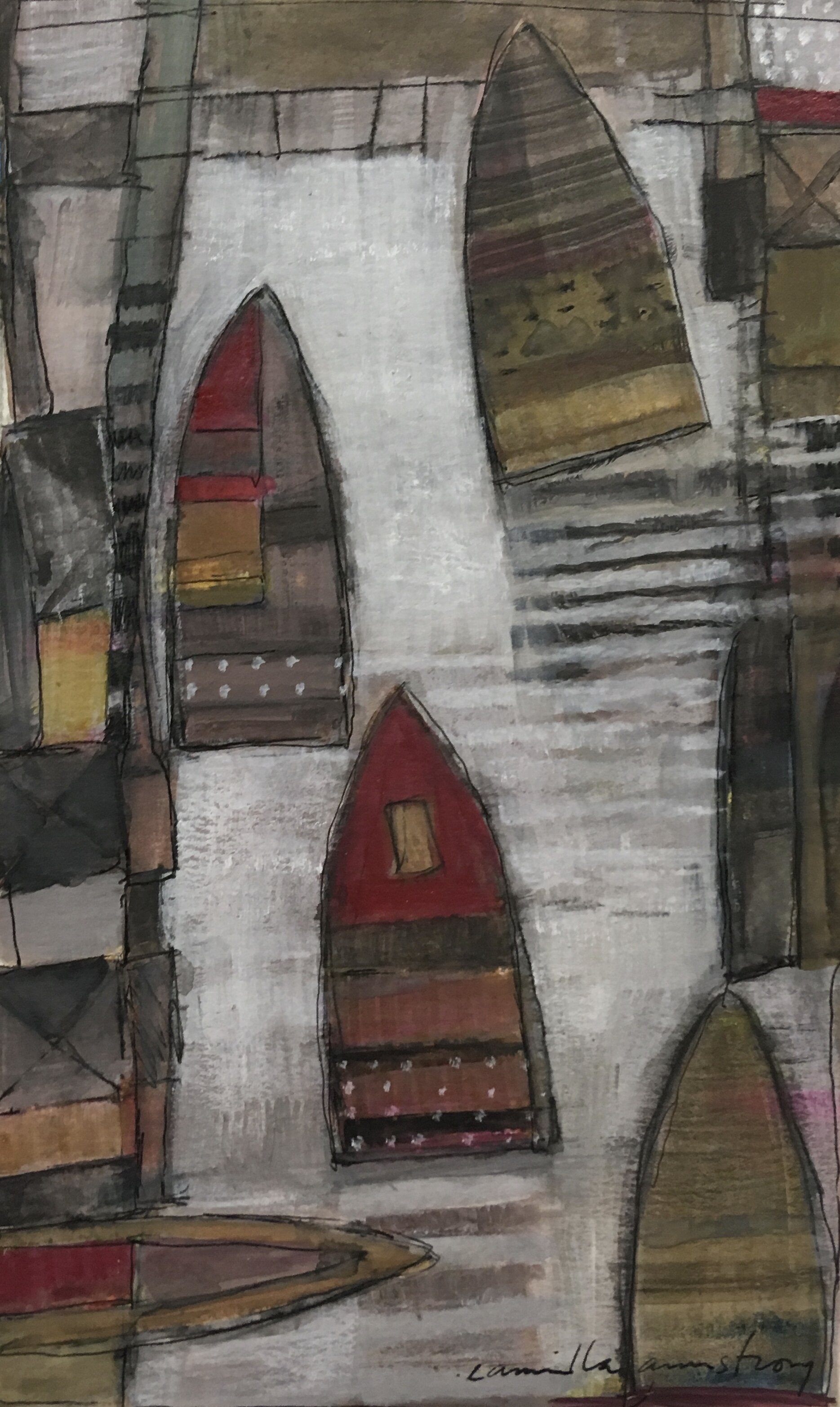 Study for Boats and Locks