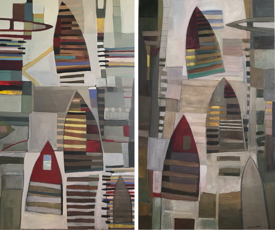 Boats and Locks, I and II