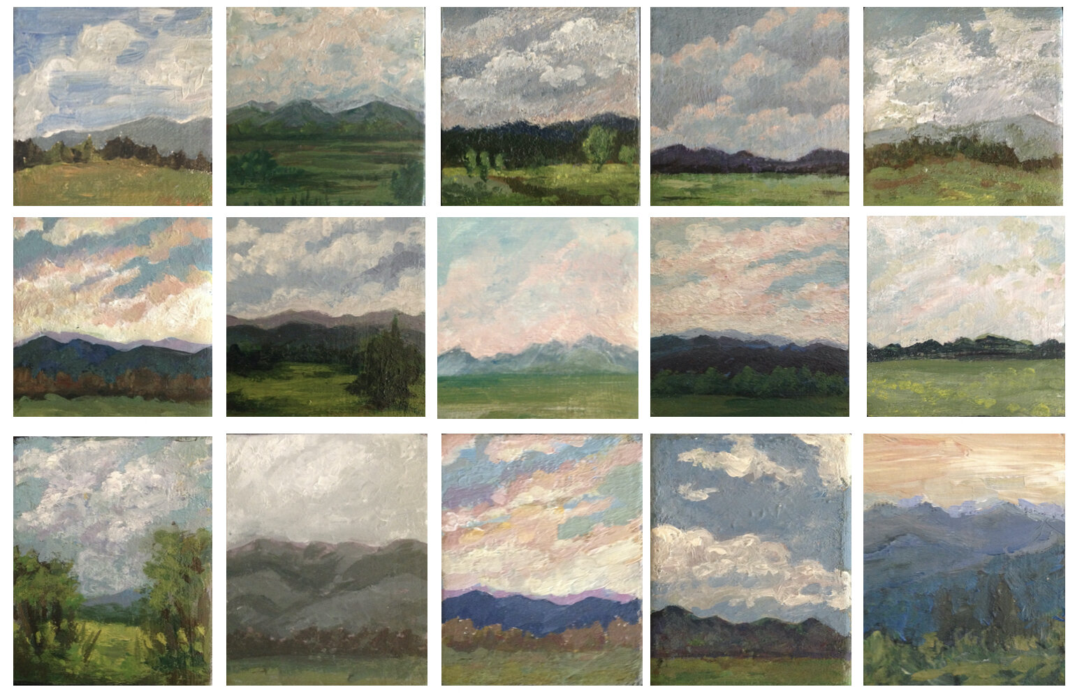 Miniature Mountainscapes