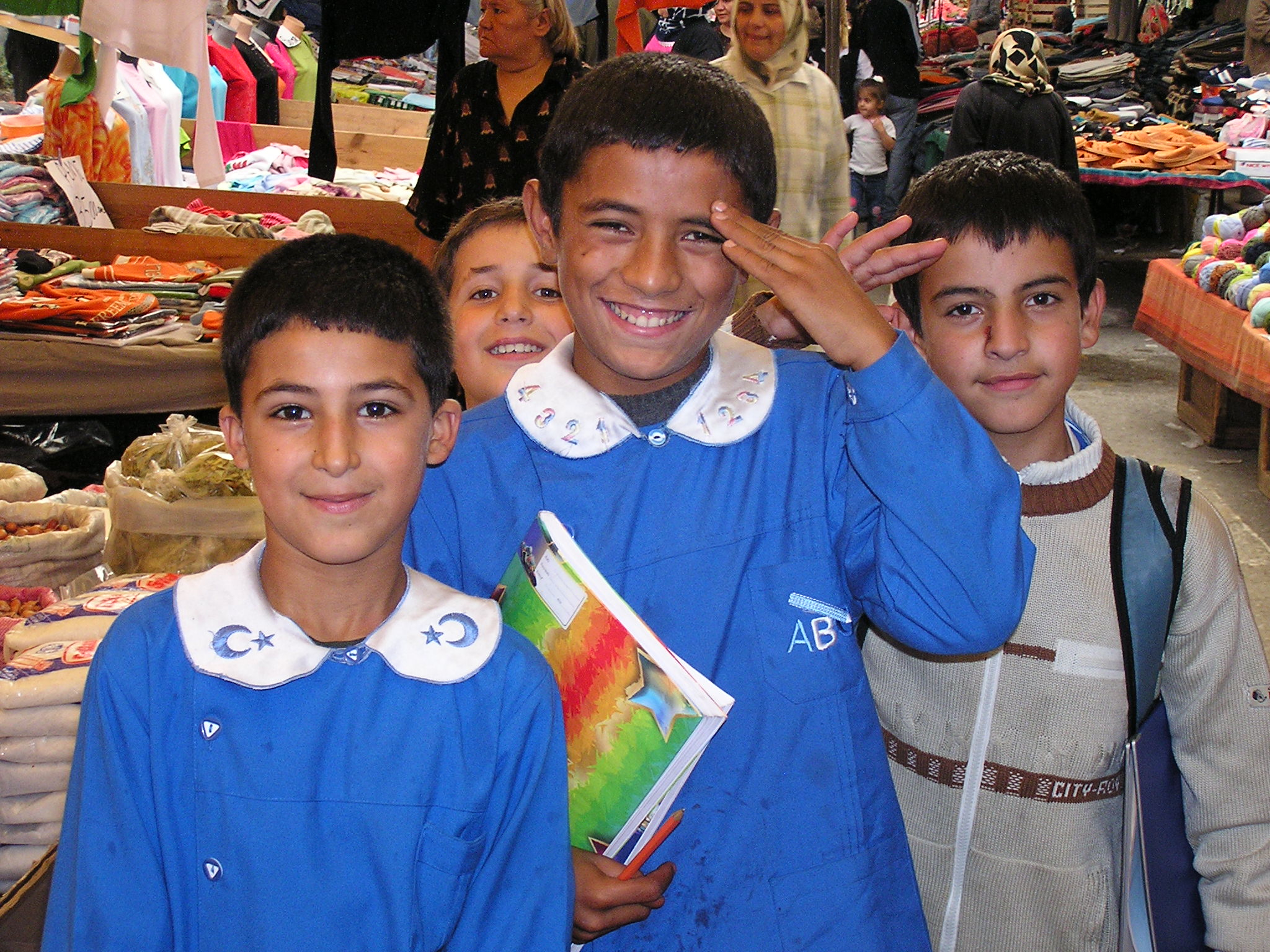 Schoolboys at Kurtköy Pazar copy.jpg