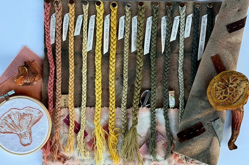 Forest to Fiber: Foraging and Dyeing with Mushrooms @ Botanical Colors