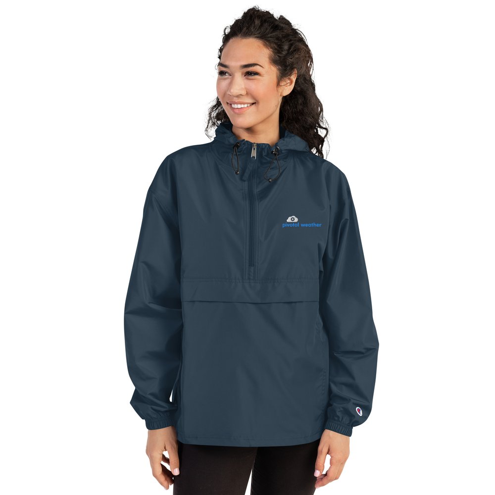 Packable Quarter-Zip Wind & Water Resistant Jacket