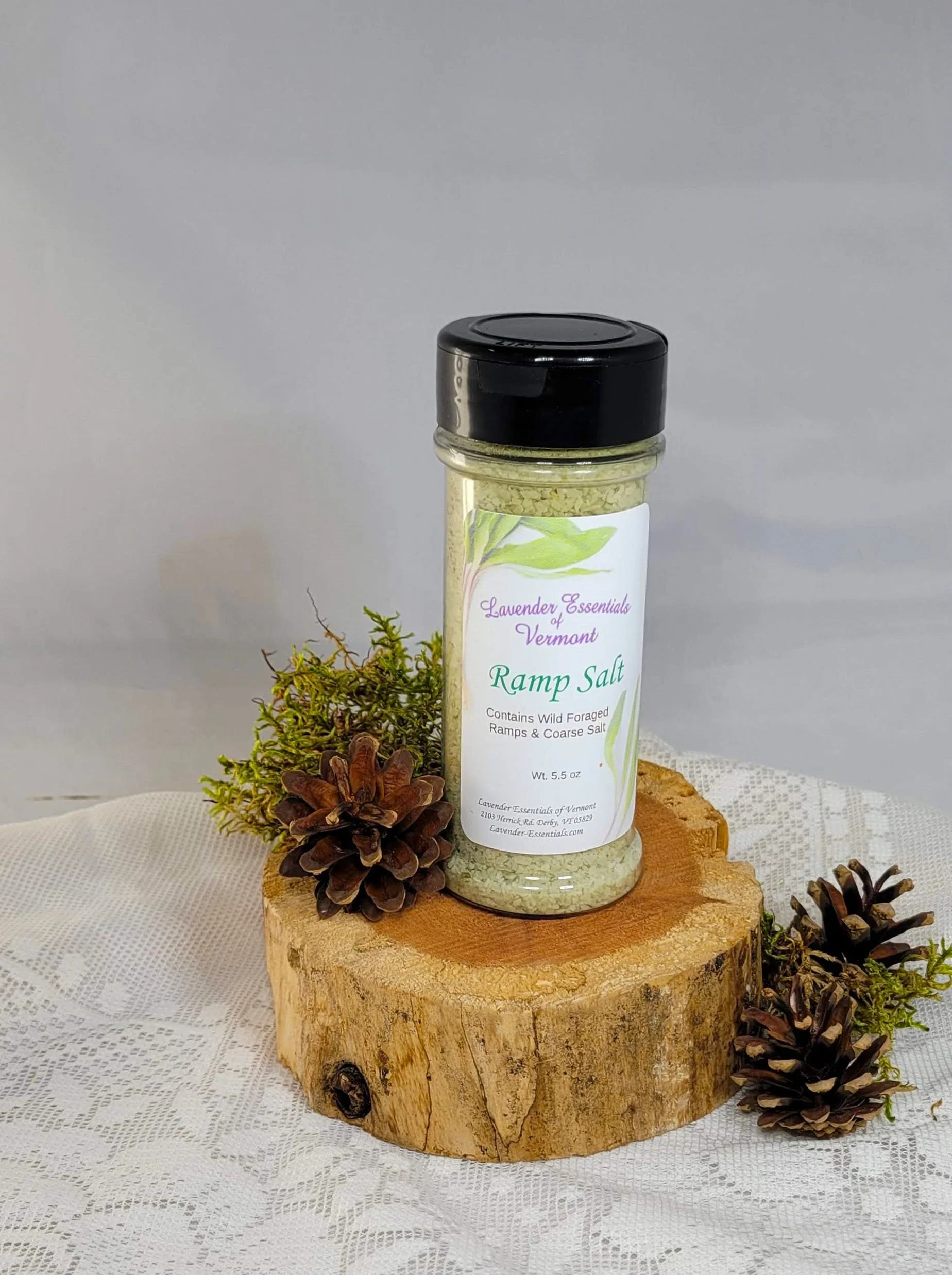 Wild Foraged Ramp Salt — Lavender Essentials of Vermont
