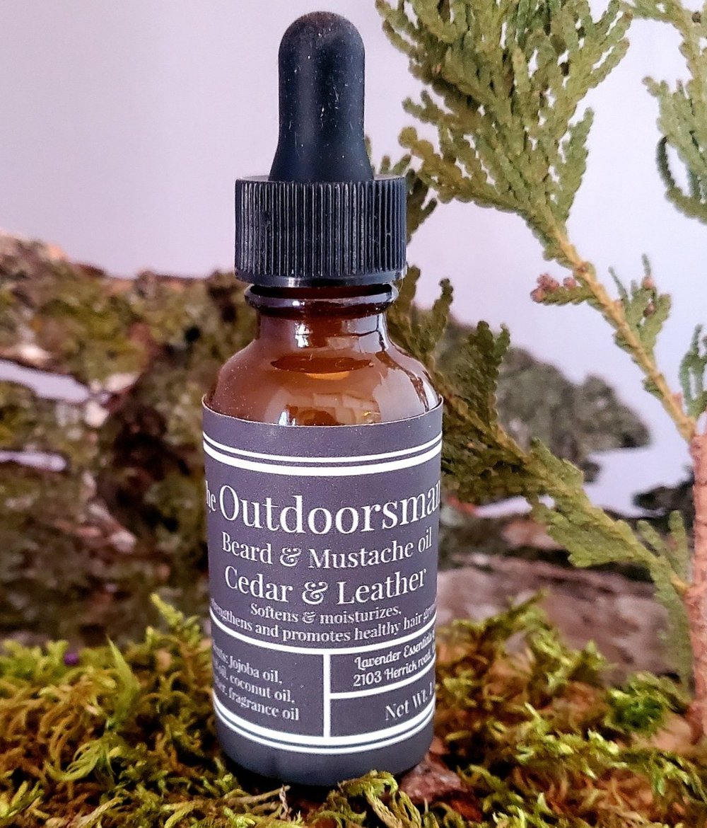 Outdoorsman's Beard & Mustache Oil — Lavender Essentials of Vermont