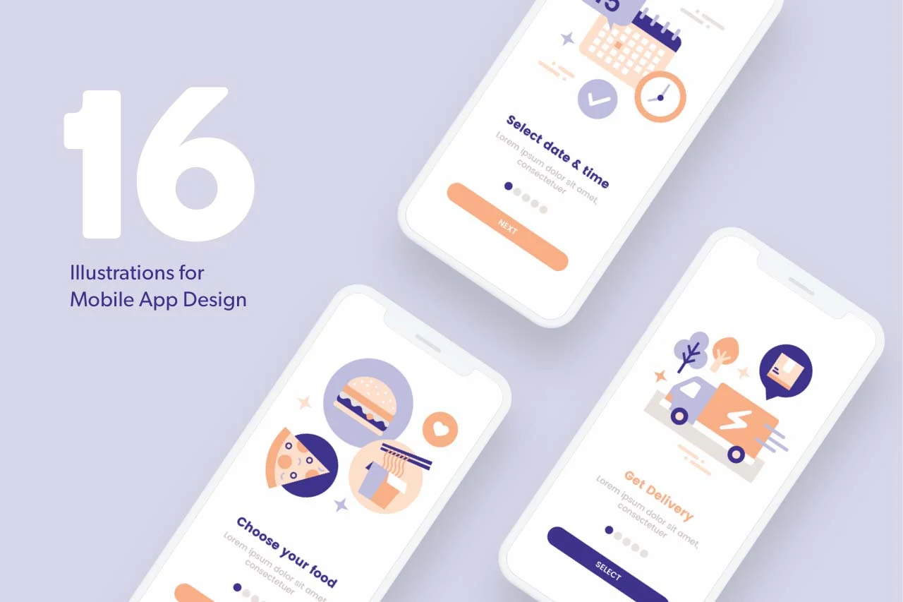 Landing Illustration Pack - 1