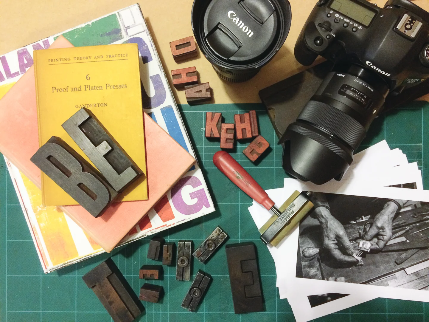 The tools of my trade — photography and design