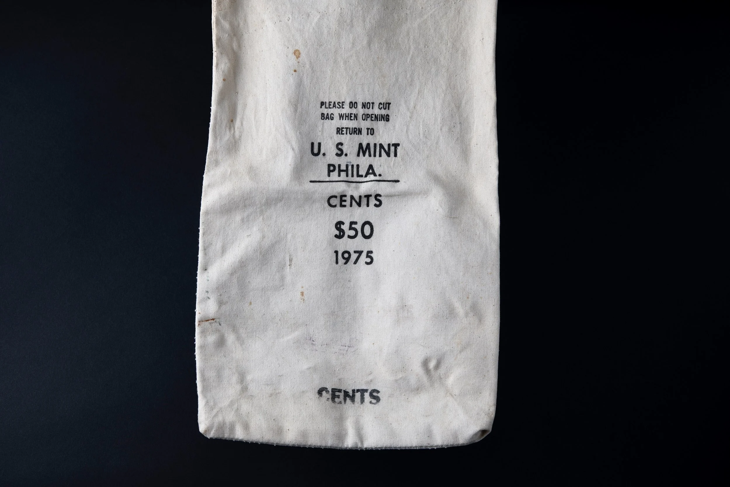 Vintage Bank Bag 1975