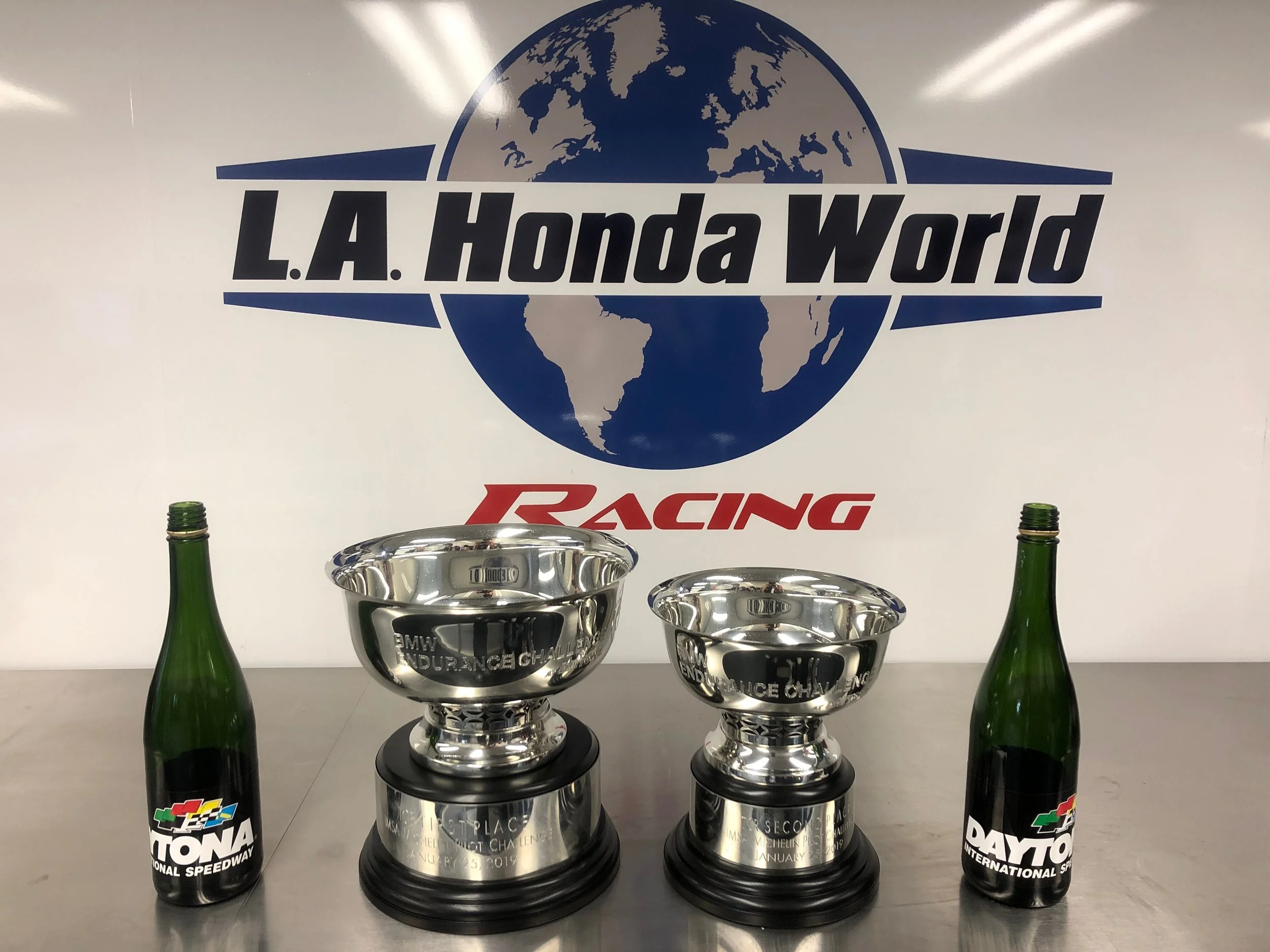 L.A. Honda World finishes with 1st and 2nd place trophies at the Michelin Pilot Challenge season’s first race