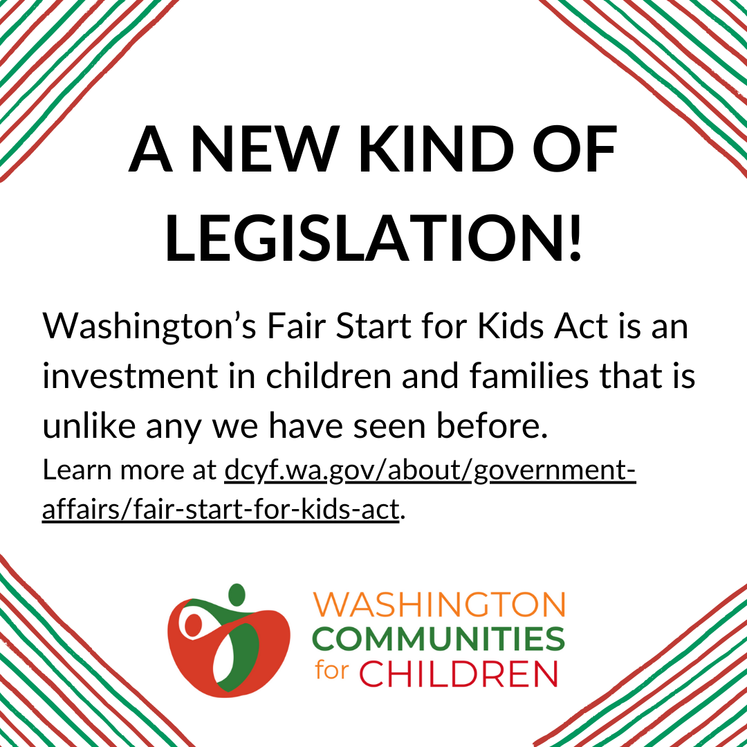 Fair Start for Kids Act Communication Toolkit — Washington Communities ...